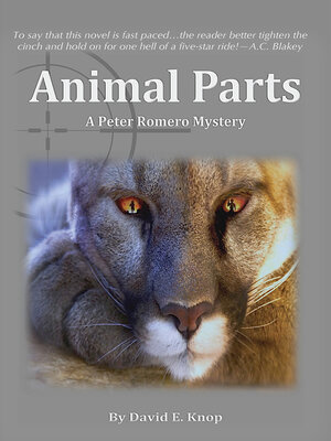 cover image of Animal Parts: a Peter Romero Mystery